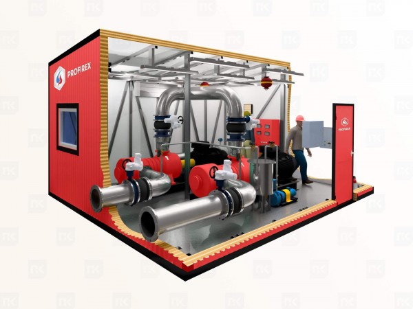 Насосные станции пожаротушения PROFIREX - 1